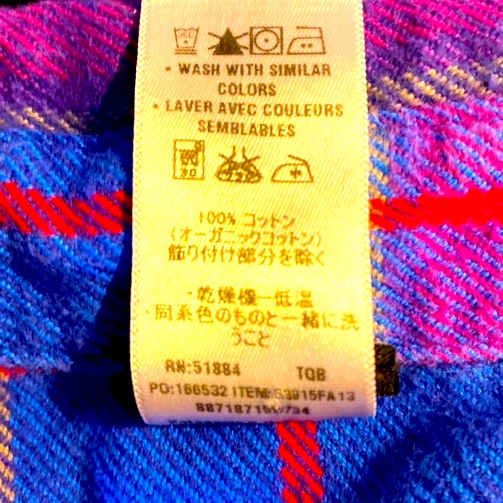 PATAGONIA Shacket, Organic Cotton, Flannel, Plaid, Shirt, Jacket, Sz 0, XS - Picture 8 of 10